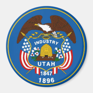 Utah State Flag Magnet