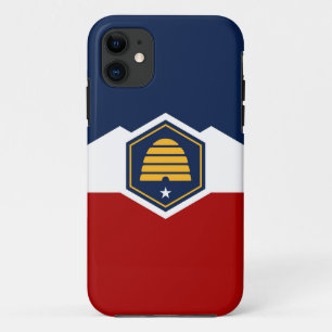 Utah state new flag symbol USA America iPhone 11 Case