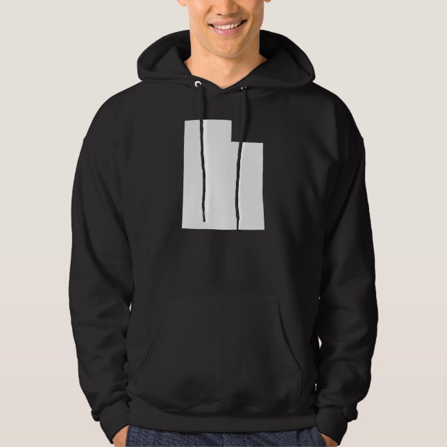 Utah State Outline Hoodie (Front)