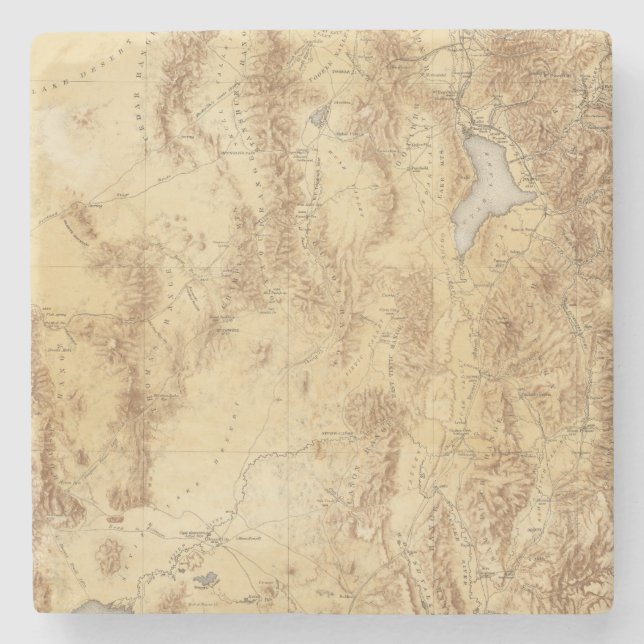 Utah Stone Coaster (Front)