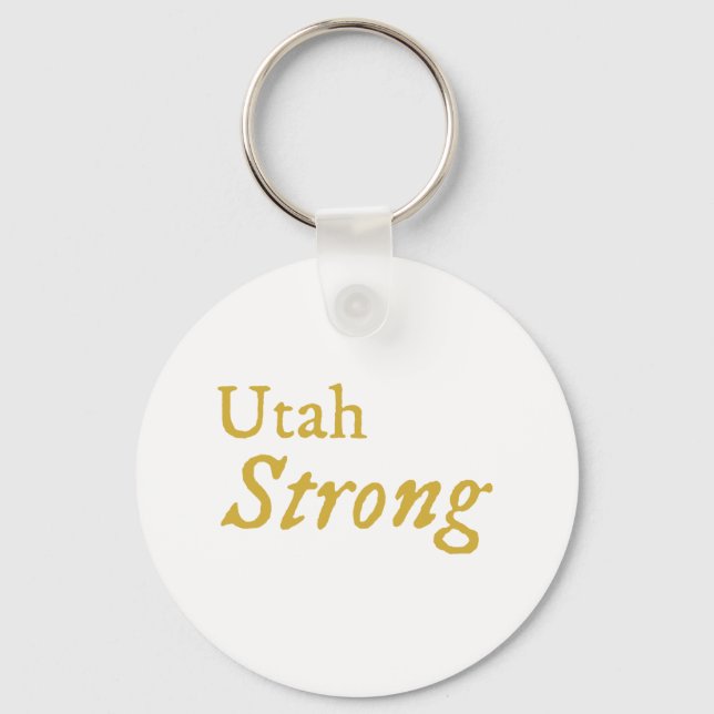 Utah Strong  Key Ring (Front)