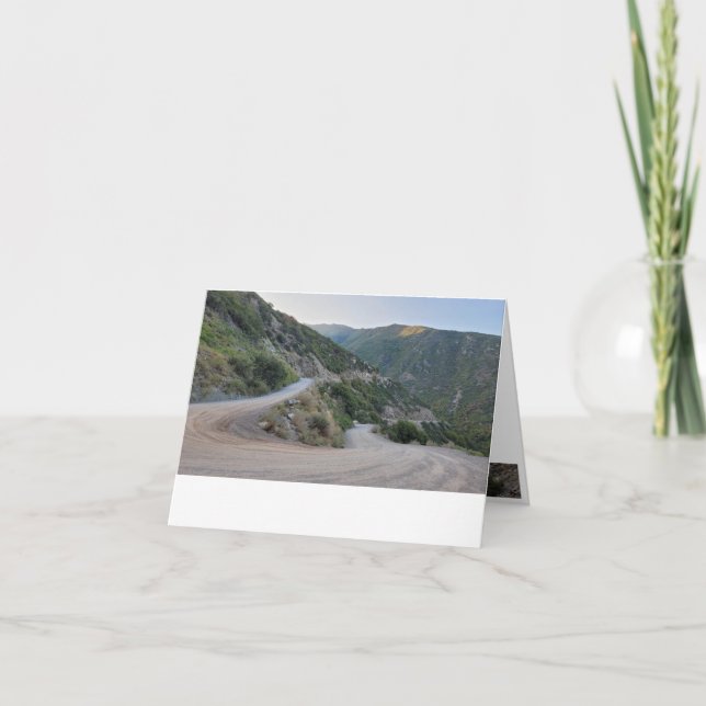 Utah Switchback Thank You Cards (Front)