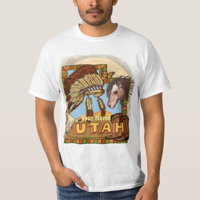 Utah  T-Shirt (Front)