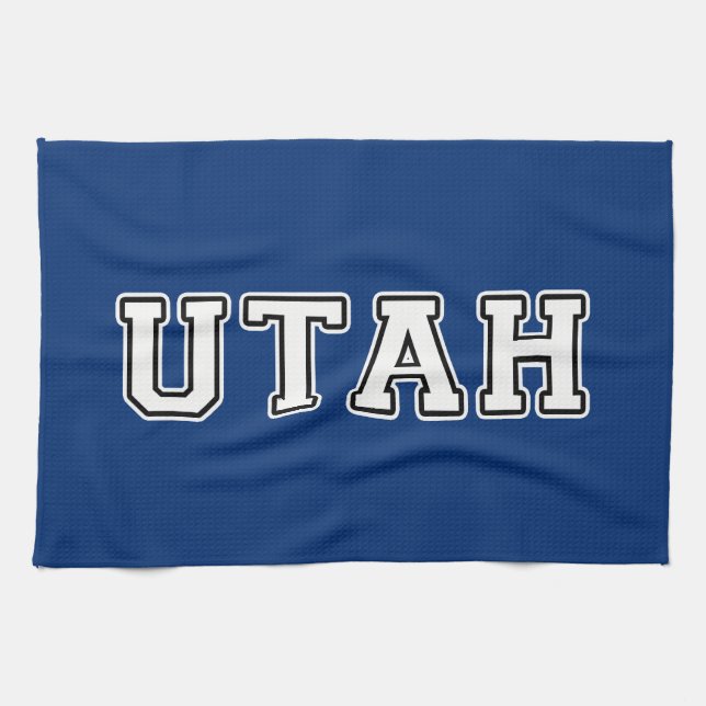Utah Tea Towel (Horizontal)