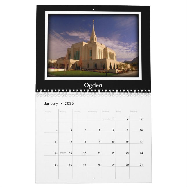 Utah Temple Calendar 2015 15 Month Calendar (Jan 2026)