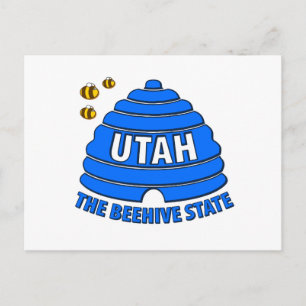 Utah: The Beehive State Postcard