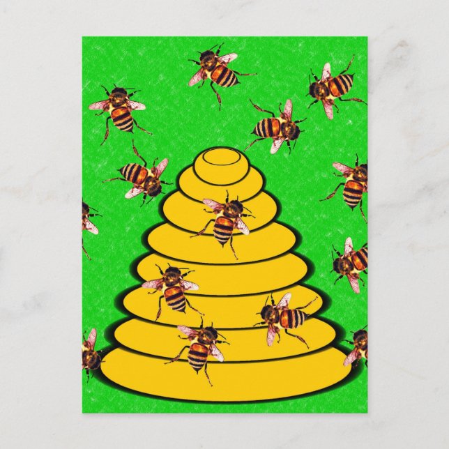 Utah The Beehive State Postcard (Front)