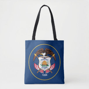 Utah: The Beehive State US Flag, Industry Tote Bag