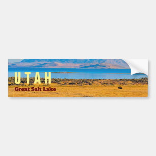 UTAH The Great Salt Lake State Bumper Sticker