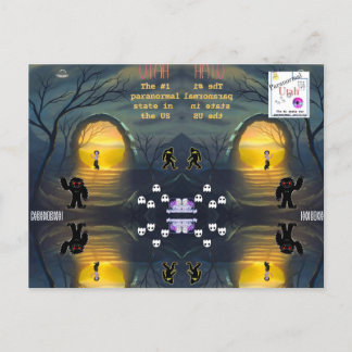 Utah the most paranormal state postcard