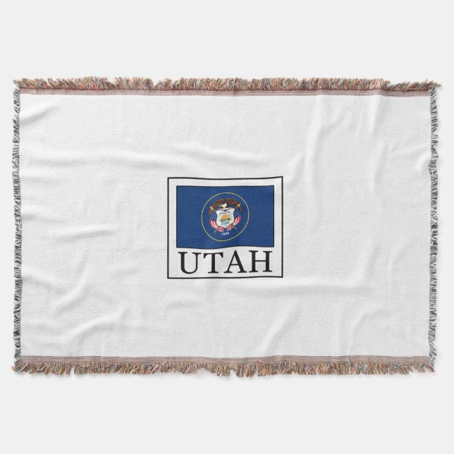 Utah Throw Blanket (Front)