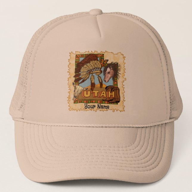 Utah Trucker Hat (Front)