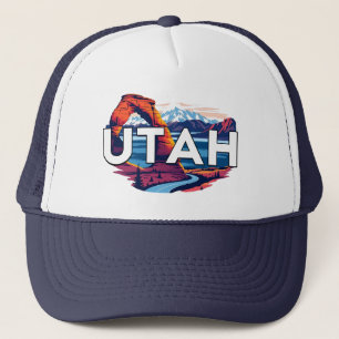 Utah United States of America Trucker Hat