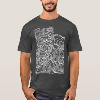 Utah Unknown Elevations Topography Map Without Tex T-Shirt
