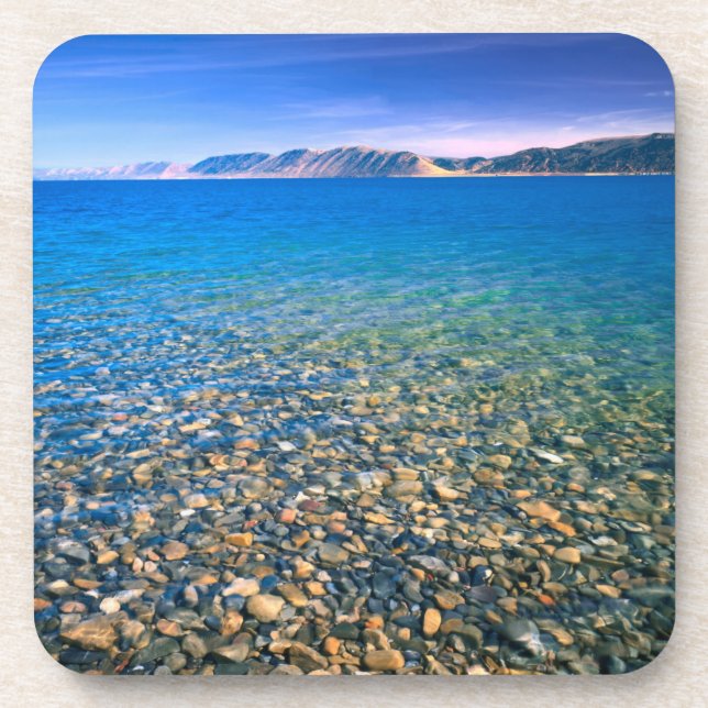 UTAH. USA. Clear water of Bear Lake reveals Coaster (Front)