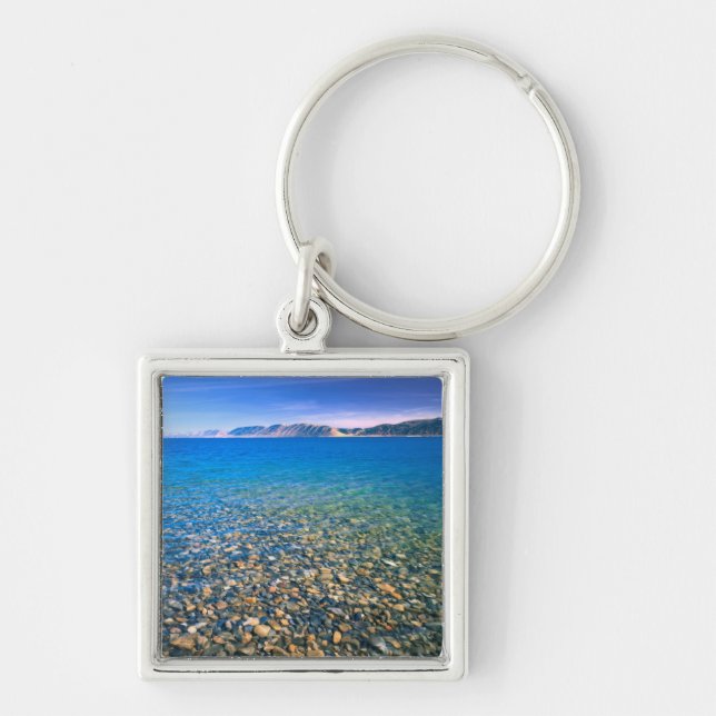 UTAH. USA. Clear water of Bear Lake reveals Key Ring (Front)