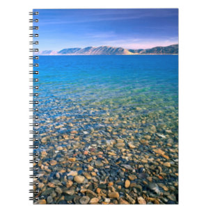 UTAH. USA. Clear water of Bear Lake reveals Notebook