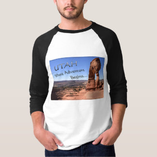 Utah Where Adventure Begins T-Shirt