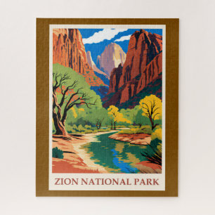 Utah - Zion National Park Jigsaw Puzzle