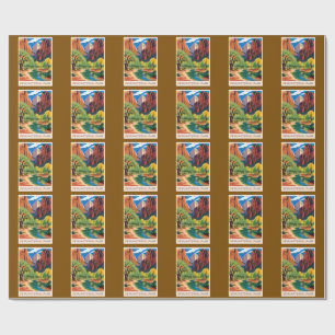 Utah - Zion National Park Wrapping Paper