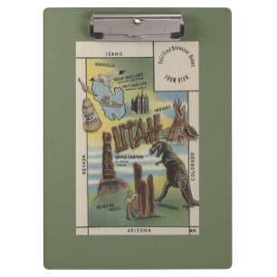 UtahDepictions of Sites to See in UtahUtah Clipboard