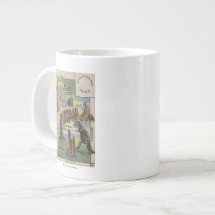 UtahDepictions of Sites to See in UtahUtah Large Coffee Mug