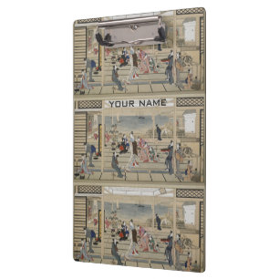 Utamaro’s Japanese Art custom clipboard
