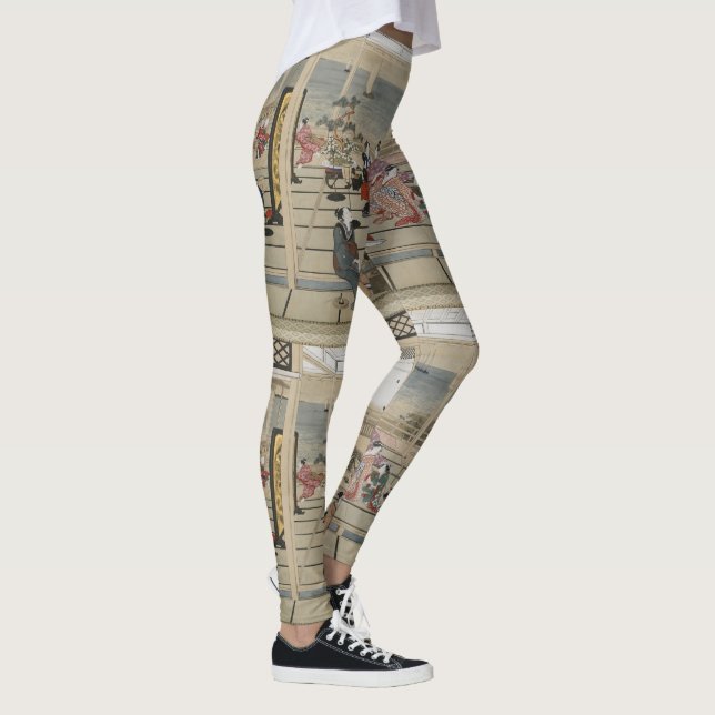 Utamaro’s Japanese Art leggings (Right)