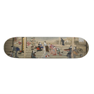Utamaro’s Japanese Art skateboard