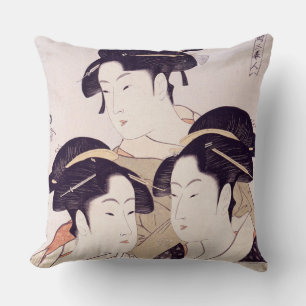 Utamaro’s Three Beauties Cushion