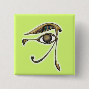 Utchat - Amulet of Protection 15 Cm Square Badge