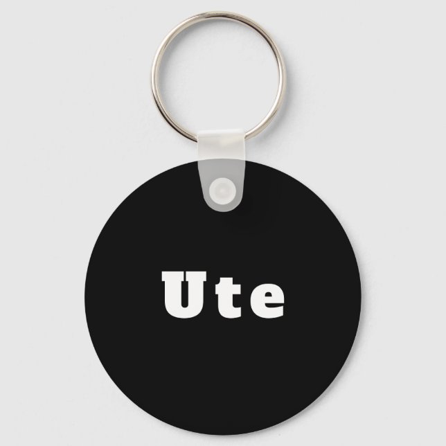 Ute Key Ring (Front)