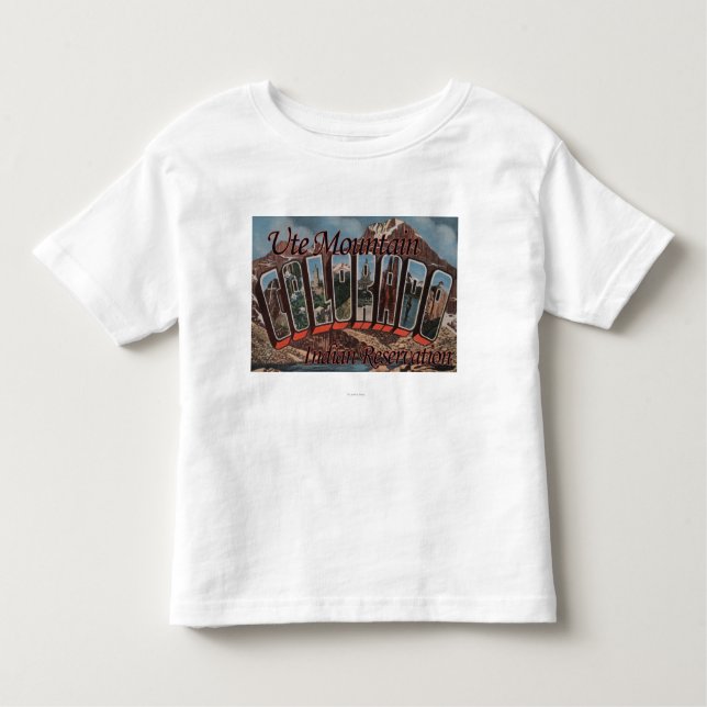 Ute Mountain Indian Reservation, Colorado Toddler T-Shirt (Front)