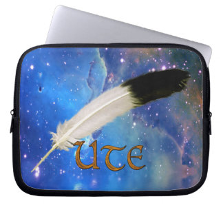 UTE Nation & Feather Space Laptop Sleeve