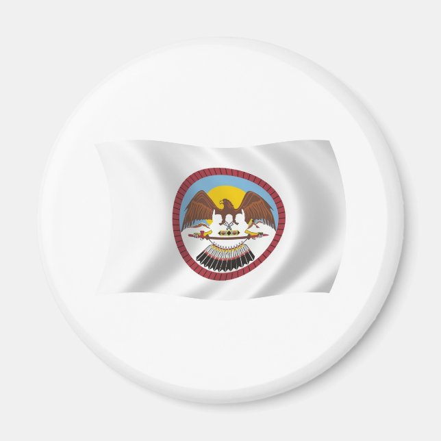 Ute Tribe Flag Magnet (Front)