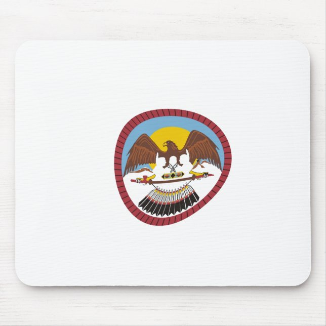 Ute Tribe Flag Mousepad (Front)
