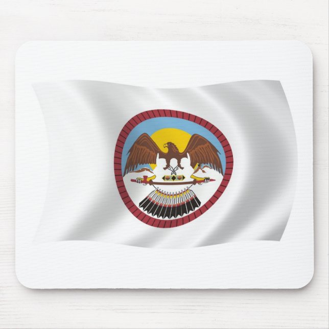 Ute Tribe Flag Mousepad (Front)