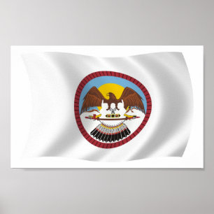 Ute Tribe Flag Poster Print