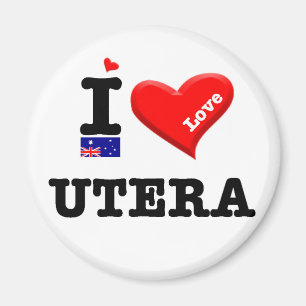 UTERA - I Love Magnet