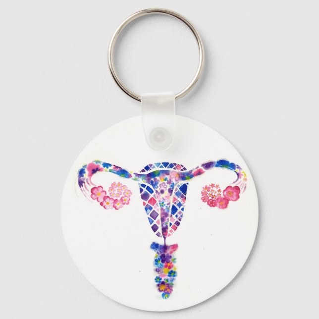 Uterus Key Ring (Front)