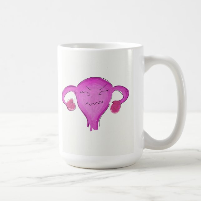 Uterus mug! coffee mug (Right)