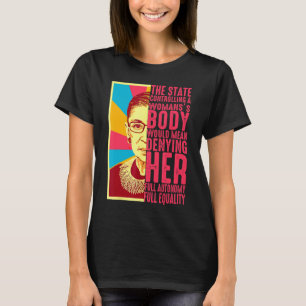 Uterus My Body My Choice Pro Choice Feminist Women T-Shirt