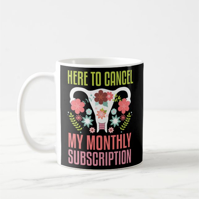 Uterus Removal Surgery Support Hysterectomy Surviv Coffee Mug (Left)