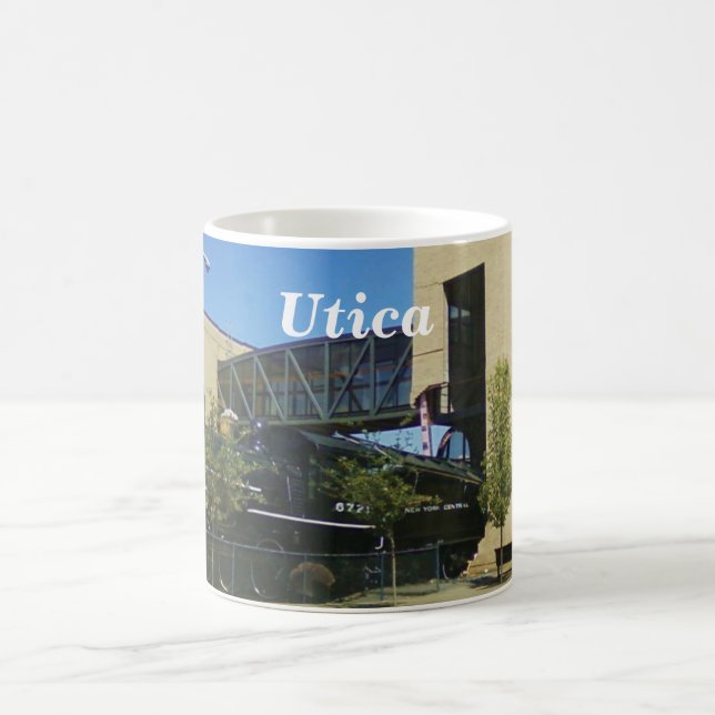 Utica, New York Funny Photo Coffee Mug (Center)