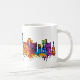 Utica New York Skyline Coffee Mug