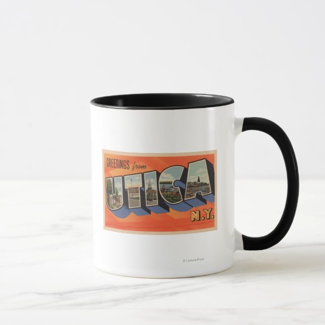 Utica, New YorkLarge Letter ScenesUtica, NY Mug (Right)