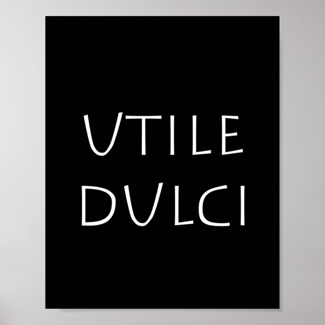 Utile dulci poster (Front)