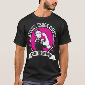 Utility Truck Driver funny pig gifts funny T-Shirt