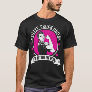 Utility Truck Driver spiritual fitness T-Shirt