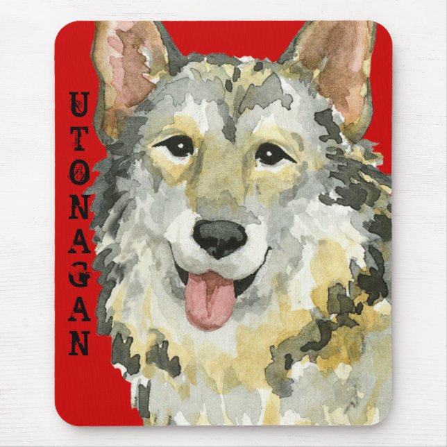 Utonagan Colour Block Mouse Pad (Front)
